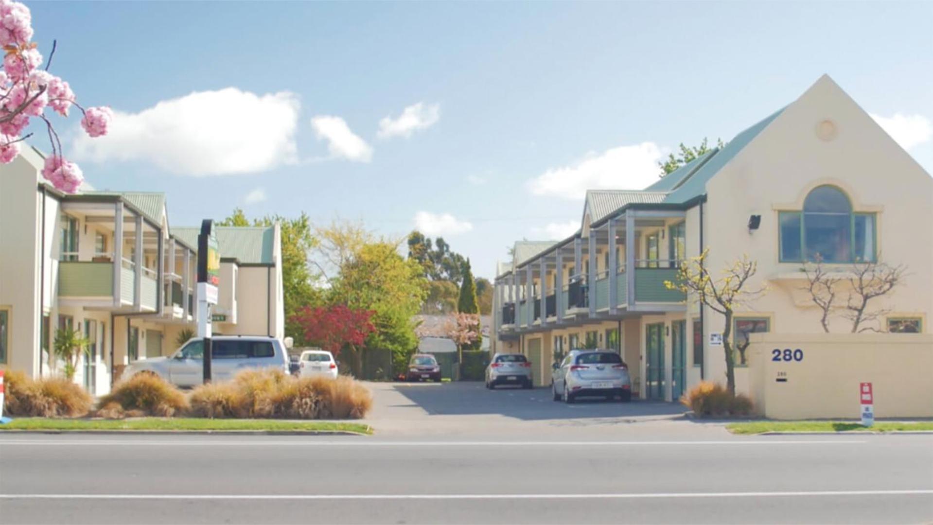 Asure Christchurch Classic Motel & Apartments Экстерьер фото